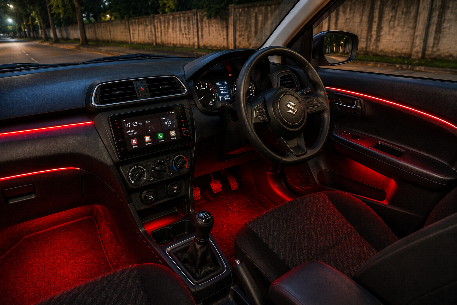 After Ambient Lighting Installation