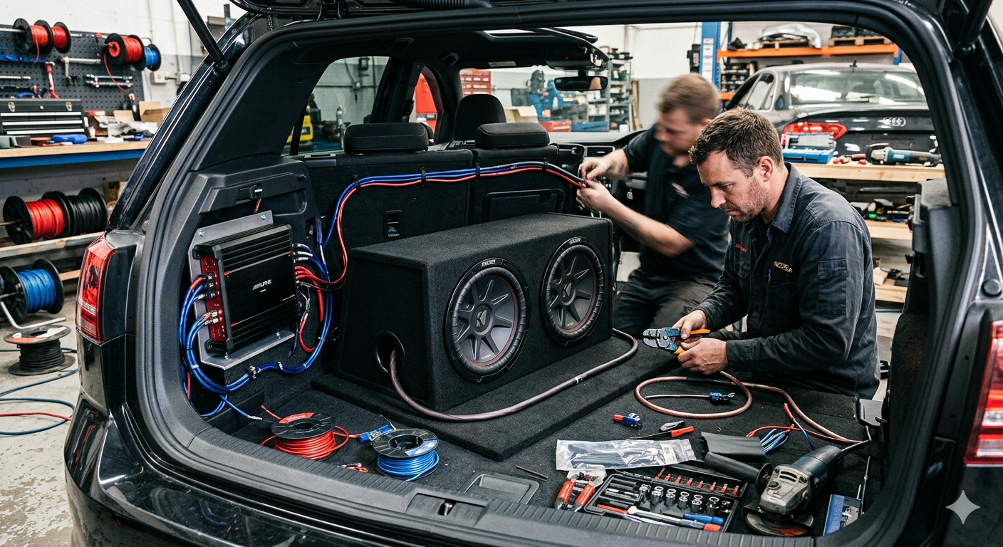 Premium Car Audio System Installation in Coimbatore